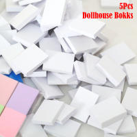 5Pcs Libros Miniatura Para Muñecas De 1:12 Casa De Muñecas Accesorios De Juguete Para Niños Con Páginas Que Se Pueden Girar Material Plástico Origen China - details 0