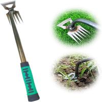 Herramienta De Jardinería Multifuncional Para Eliminar Malas Hierbas Y Raíces De Hierba Carbono Acero Con Mango De Goma Para Yarda Y Jardín - details 6