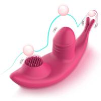 Vibrador Inalámbrico Control APP Licking Para Mujeres Con Masajeador De Clítoris Estimulador G Spot Vaginal Silicón Adult Toy 18+ - details 8