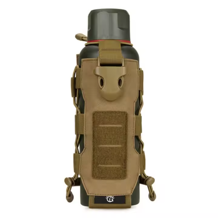 Bolsa De Botella De Agua Para Camping Y Senderismo Sistemas MOLLE Duraderos Funda Para Taza De Agua Bolsa Táctica Unisex Para Ciclismo Al Aire Libre - 1