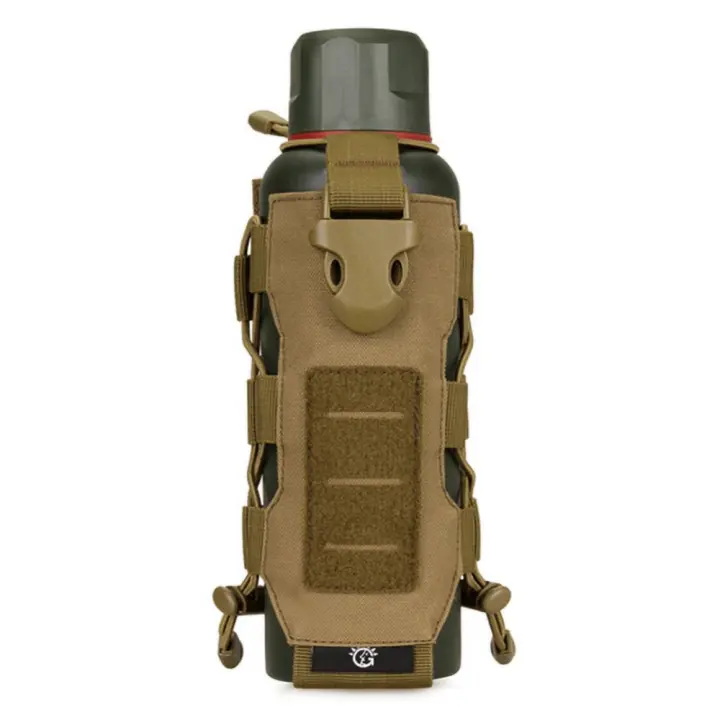 Bolsa De Botella De Agua Para Camping Y Senderismo Sistemas MOLLE Duraderos Funda Para Taza De Agua Bolsa Táctica Unisex Para Ciclismo Al Aire Libre - 1