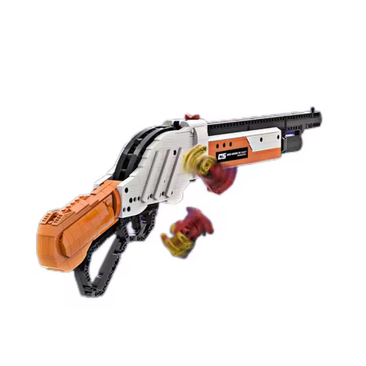 Bloques De Construcción Técnicos Winchester M1887 Carabina Modelo 1200PCS Juguetes De Bloques Compatible Con Lego Para Niños Regalo De Cumpleaños - 1