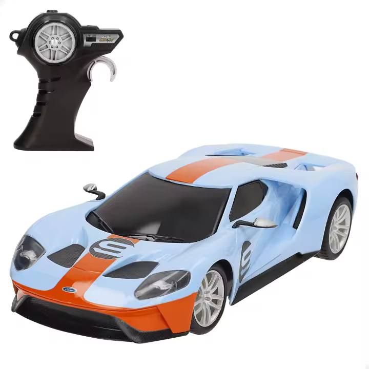 Maisto Tech RC - Bugatti Divo, Ferrari SF90 Stradaie, Ford GT Heritage o Audi S1 E-Tron Quattro, licencia oficial, escala 1/24, alta velocidad, 2.4 GH.z, carga USB, coche teledirigido, coche teledirigido, vehículo teledirigido - 1