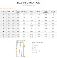 Pantalones Vaqueros Azul Estilo Coreano Para Hombre Verano 2024 Cierre De Cremallera Malla Elástica Moda Sencilla Slim Casual - details 0