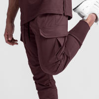 Pantalones De Deporte Para Hombre 2024 Camuflaje Fitness Verano Delgados Sueltos Secado Rápido Elásticos Para Correr Y Entrenar - details 2