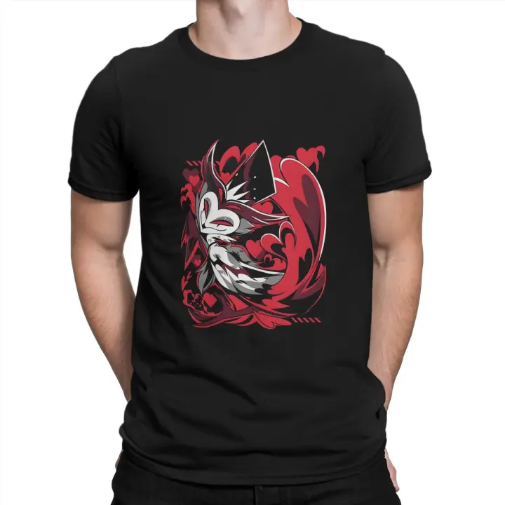 Camiseta H-Helluva Boss Para Hombres Estilo Casual Impresión Gráfica Camiseta Transpirable Ligera Y De Secado Rápido - 1