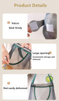 Bolsa De Almacenamiento Reutilizable Para Cocina Malla Colgante Para Frutas Verduras Ajo Patatas Cebollas Estilo Moderno Material No Tejido - details 9
