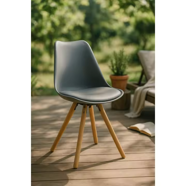Silla Bonik Basic - Gris - 1