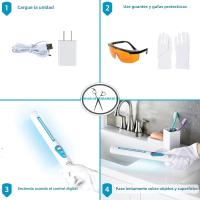 Lámpara De Desinfección UV Profesional Portátil VamsLuna Para Sanitizar El Hogar Y Viajes Bactericida Y Circulación - details 3