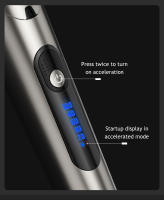 Cortadora De Pelo Profesional RIWA Para Hombres Con Pantalla LED Recargable Y Cabeza De Acero Inoxidable Para Corte Seco Y Humedo - details 4