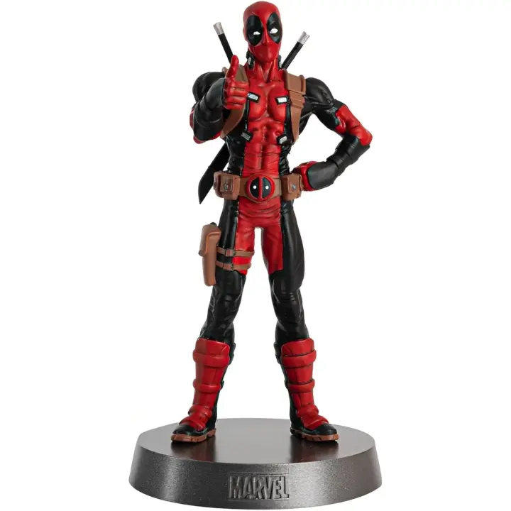 MARVEL  COMICS - Figura de metal DEADPOOL - Figura de colección - Altura 12 cm - Incluye caja de metal - Alta calidad - Hero Collector - Regalo original - Mayores de 14 años - 1