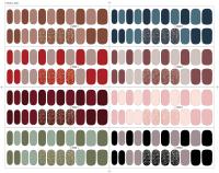 Pegatinas De Uñas Con Brillo De Lentejuelas Flash 22 Dedos Gel Película Ins Viento Impermeable Duradero Adhesivo De Uñas PET - details 1