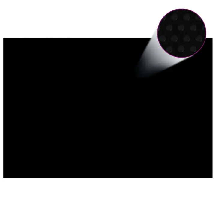 Cubierta de Pool PE Negro 300x200 cm - 1