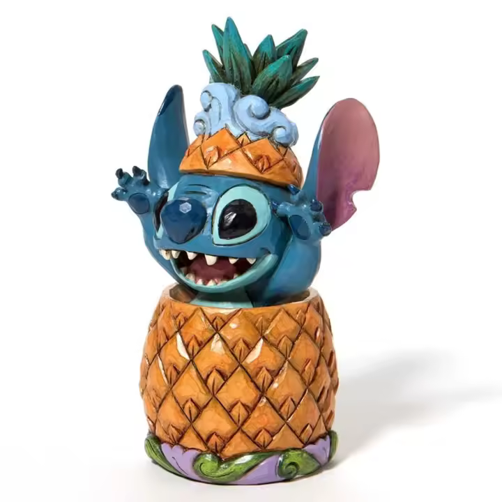 Figura enesco lilo & stitch -  stitch piña - 1