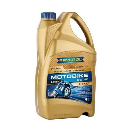 RAVENOL Motobike 4-T Ester SAE 5W-40 - 4 L - 1