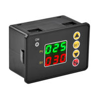Controlador De Tiempo Digital LED T2310 Timbre De Delay Timer Relé modulo Con Interruptor On/Off DC 12V 24V AC 110-220V Multifuncional - details 1
