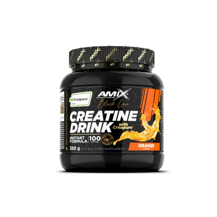 Amix Creatina Drink Black 350 g  "Potencia tu rendimiento con deliciosos sabores" - 1