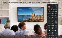 Control Remoto De Repuesto AKB74925324 Para LG TVs Compatible Con Modelos 32LH604V/43LH590V/49LH590V/65UH625V Comunicación Inalámbrica IR - details 0