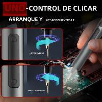 Set De Destornilladores Eléctricos De Precisión 75 En 1 3.7V Con Luz LED Y 71 Piezas De Destornilladores Magnéticos Herramientas Profesionales Para Reparación DIY - details 4