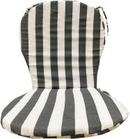 REINO MANSIDI Pack de 2 Cojines de Rayas con Respaldo para Silla Desenfundables y Ergonómicos - details 0