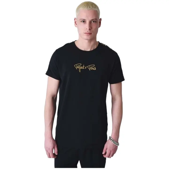 Camiseta de Manga Corta Project X Paris 2410095 para hombre en color negro - 1
