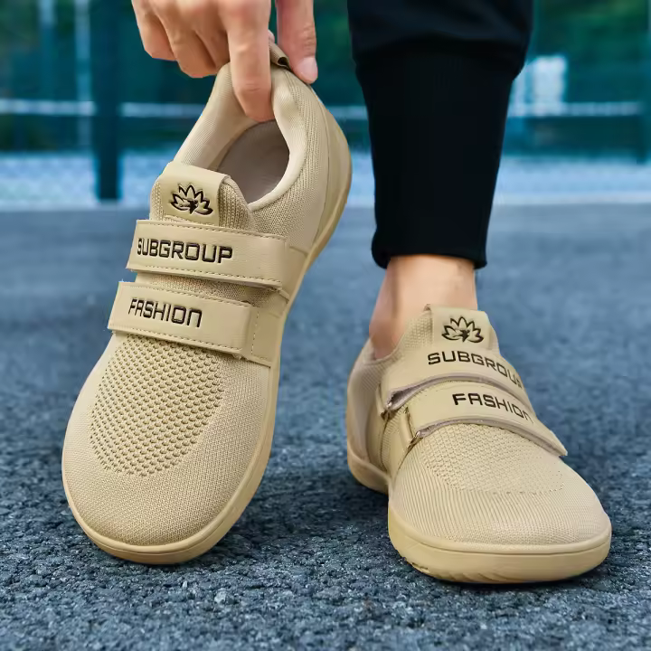 Zapatos De Halterofilia Para Pie Ancho Antideslizantes Entrenadores Deportivos Para Gimnasio Zapatillas Casuales Para Hombres - 1
