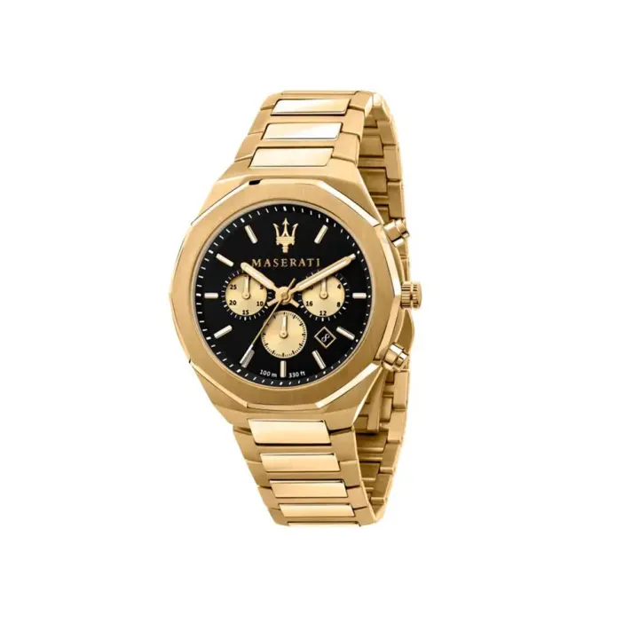 Maserati Reloj Stile 45 Mm Dorado Hombre - 1