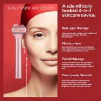 Máscara de masaje para los ojos, recargable por USB con batería de iones de litio, sin fragancia, para alivio de los ojos y la cara, ideal regalo de Navidad para mujeres, masajeador facial con múltiples modos - details 0