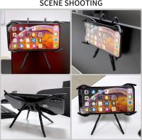 Soporte portátil de araña flexible para teléfonos móviles, soporte para iPod iPhone 4/4S/5/5S/6, Samsung Galaxy, Android, MP4, Dos pinzas (Negro) - details 2