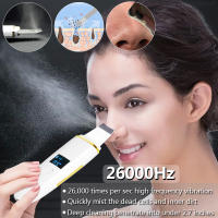 Limpieza Facial Profunda Con Scraper Ultrasonido Eliminador De Acné Y Arrugas Rejuvenecimiento De Piel USB Recargable Plástico - details 5