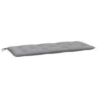 vidaXL Cojín para banco de jardín tela 120x50x7 cm Color Antracita,  Gris,  Blanco crema y mas Cojín Decorativo de Asiento Cojines de muebles de salon - details 6