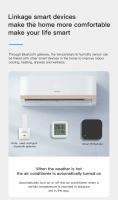 Sensor De Temperatura Y Humedad Tuya Con Pantalla LCD Mini Control Remoto Bluetooth Compatible Con APP Thermometer Hygrometer - details 11