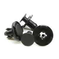 50pcs Clips De Automóvil 8mm Para Nissan Tirantes De Parachoques Puerta Panel De Panel Retenedor De Plástico Para Reparación De Coches - details 4