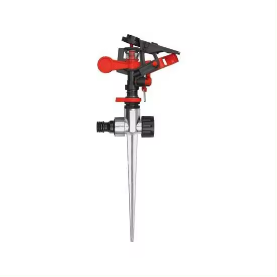 Yato YT-8985 rociador de agua Rociador de agua giratorio Acrilonitrilo butadieno estireno (ABS), Metal Negro, Naranja, Plata - 1