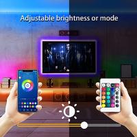 Tiras LED Bluetooth Control Por Teléfono Con 24 Teclas Iluminación De Neón Para Decoración De Dormitorio Luz De Fondo De TV DC5V Decoración De Habitación - details 2