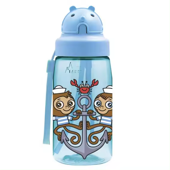 Botella MUCONAUTICOS de tritan 450 ml con pajita de Laken - 1