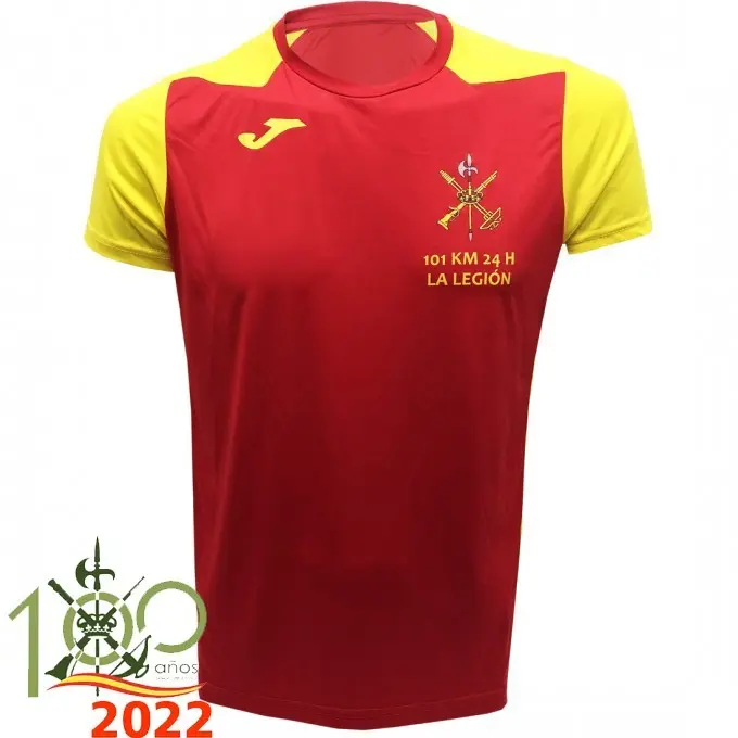 Joma, 101km 2022, Camiseta, Manga Corta, Running, La Legion 101KM 24H, Prenda Oficial, Serigrafiado, Hombre, 102223.101KM// - 1