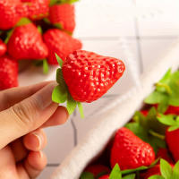 10/20Pcs Fresas Artificiales Para Decoración De Fiesta En Casa Fotografía Prop Decoración De Festivales Para Celebración De Halloween - details 4