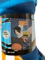 Manta polar de Naruto y Sasuke Naruto Shippuden para sofá - 100x140cm - Aymax regalo para niños - details 0