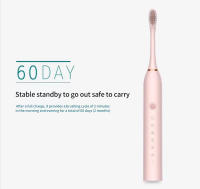 Cepillo De Dientes Eléctrico Sonic Para Adultos IPX7 Impermeable Cabeza De Cepillo DuPont Recargable Por USB Limpieza De Alta Frecuencia 6 Modos De Limpieza - details 5