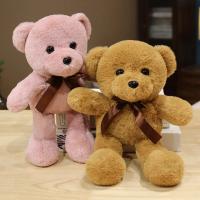 Oso De Peluche Grande 30cm En 16 Estilos Rosa Gris Blanco Suave Muñeco De Peluche Juguetes Para Niños Y Niñas Regalo De Cumpleaños - details 13
