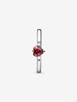 Pandora - Anillo Corazón Rojo Brillante - Plata de Lei - details 1