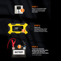 Cargador De Batería Para Coche E-FAST 12V/6A Automático 3 Etapas Portátil Para Mantener Y Desulfatar Baterías - details 3