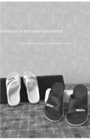 Nuevos Pantuflas Para Hombre Verano 2024 Moda Pantuflas De Baño No Eslipantes Comodidad Suave Suela Pantuflas De Exterior - details 3