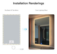 Luces LED COB USB 5V Para Espejo De Maquillaje Y Mesa De Vestir Sensor Táctil Dimmer Iluminación Trasera Para Baño Y Dormitorio - details 4