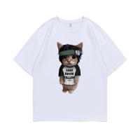 Camiseta Hombre Algodón 100% Chief Keef Kitty Lead Never Follow Estampado Camiseta Gráfica Casual Manga Corta Estilo Hip Hop - details 4
