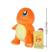 Nueva Peluche Original Pokemon Charmander Squirtle Pikachu Bulbasaur Juguete De Peluche De Anime Animal Suave Para Niños - details 24