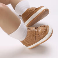 Zapatos Para Bebé 0-18 Meses Niño Y Niña Suéter De Cuero PU Suave Suela De Goma Antideslizante Zapatos Casuales Para Todoterreno - details 43