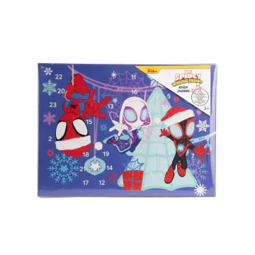 MOMOSTAR Calendario De Adviento Frozen 2025 – 24 Sorpresas De Maquillaje Y Joyas Para Niñas, Cuenta Atrás Navideña Con Collar, Pendientes Y Colorete