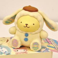 Caja Sorpresa De Muñecos Sanrio Little Rabbit Serie Decoración De Escritorio Para Niñas Cinnamoroll Kuromi Melody Figura Hecha a Mano Regalo - details 5